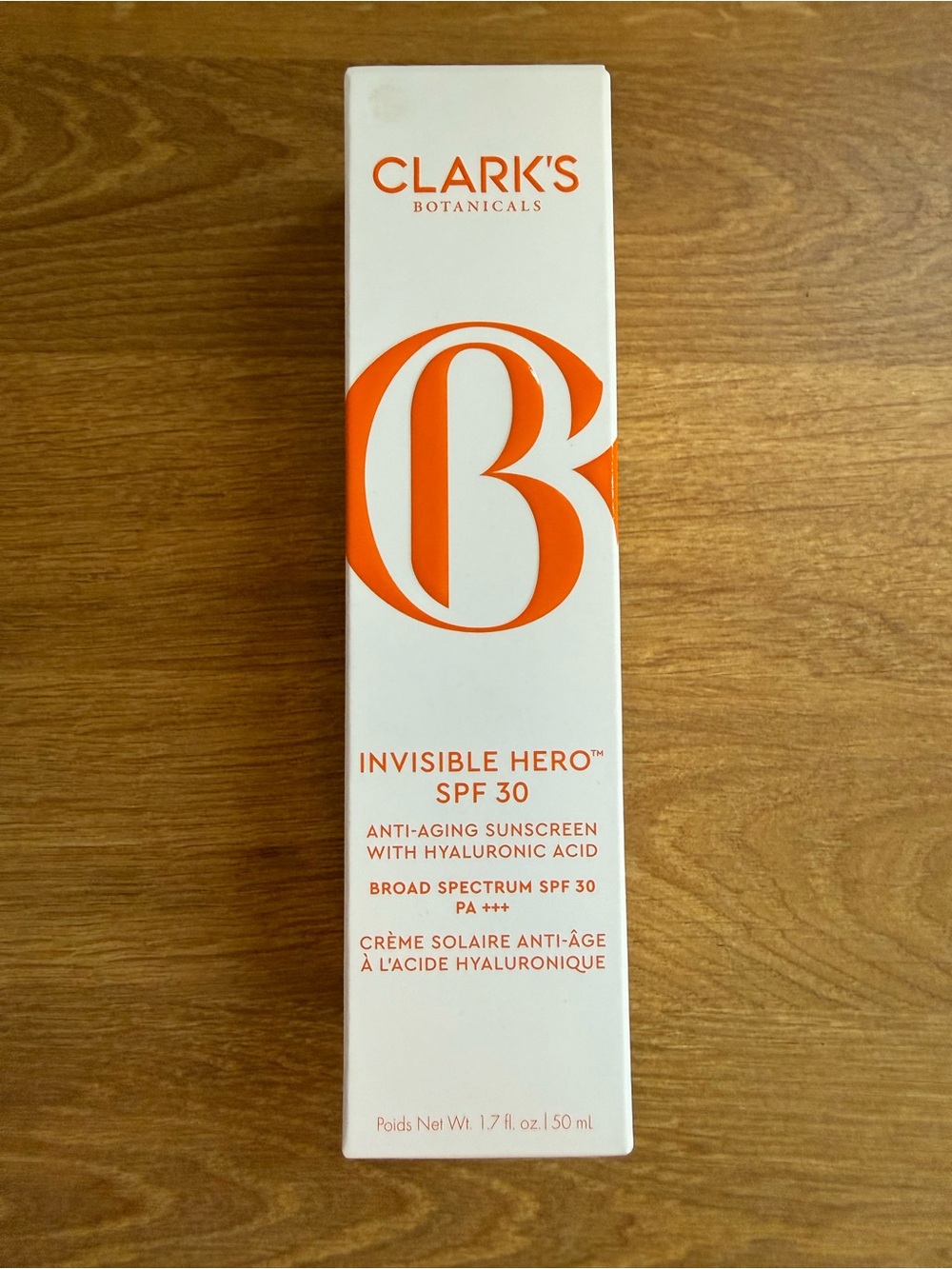*BNIB* Clark's Botanicals Invisible Hero Sunscreen SPF 30